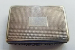 CAJA ANTIGUA DE PALILLO DE DIENTES DE PLATA ESTERLINA MAPPIN & WEBB - Imagen 1 de 9