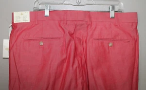 NWT Southern Pines Red Chino Pants 38x30 Preppy Ivy Polished Cotton Nantucket - Picture 1 of 6