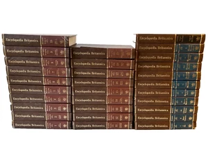 Lot of 30 Vintage Encyclopedia Brittanica Books 15th Ed. 1976 Complete Set - Imagen 1 de 8