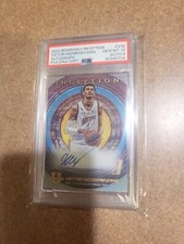 2022 BOWMAN U INCEPTION 🔥 VICTOR WEMBANYAMA AUTO PSA CARD GEM MT 10 AUTO 9!!🔥 