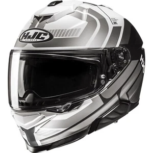 Casco De Moto L - HJC I71 Viz Casco Integral - Blanco-Negro-Antracita - Imagen 1 de 3