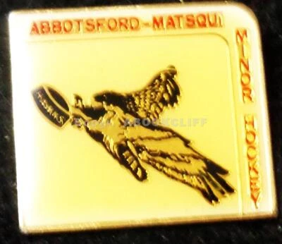 Broche MINOR HOCKEY ABBOTSFORD HAWKS BC  - Imagem 1 de 4