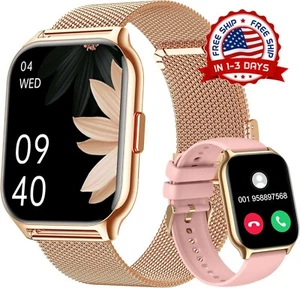Smartwatch für iPhone Android Damen Smartwatch Touchscreen NEU US. - Bild 1 von 8