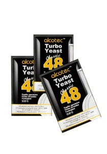 3X Alcotec 48 turbo CLASSIC Alcohol Yeast CHEAPEST Price Free Fast Delivery UK - Picture 1 of 3