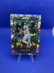 Eric Chavez Panini Prizm Baseball 2023 Cracked Ice SP Oakland Athletics ๐๐ฅ - Picture 1 of 5
