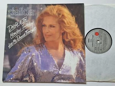 Dalida - Dédié À Toi / Monday Tuesday / Let Me Dance Tonight Vinyl LP Germany - Image 1 of 4