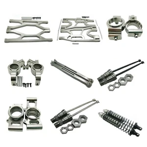 Aluminum metal refit Upgrade Parts Titanium For RC 1/5 Traxxas X-Maxx 6S Truck - Picture 1 of 24