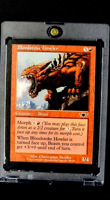 2003 MTG Magic The Gathering Legions #89 Bloodstoke Howler Red LP Only Printing - Image 1 of 4