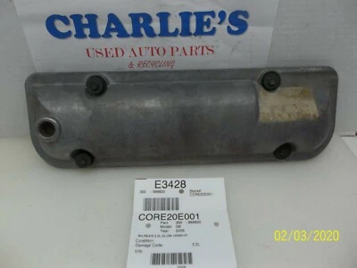 05 06 PONTIAC G6 3.5L RIGHT REAR VALVE COVER 12568147 OEM - Image 1 of 4