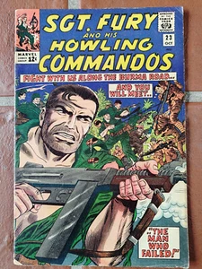 SGT FURY AND HIS HOWLING COMMANDOS N° 23 (1965) - Dick Ayers - Marvel Comics - Picture 1 of 1