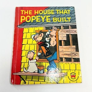 Vintage Wonder Books THE HOUSE THAT POPEYE BUILT #750 1960 .39 - Picture 1 of 3