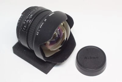 Sigma AF 14mm F/3.5 Wide Angle Fish-Eye Lens for Nikon From Japan - Image 1 of 4