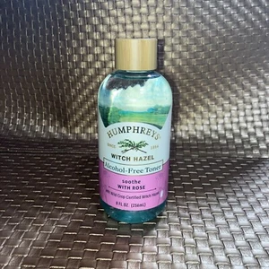Humphreys Soothe Witch Hazel with Rose + Organic Aloe, Alcohol-Free Toner, 8 Oz. - Picture 1 of 4