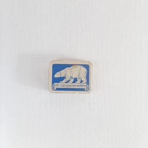 Caja De Lata Para Clavos De Gramófono Marca Langspielnadeln - Vintage - Imagen 1 de 2