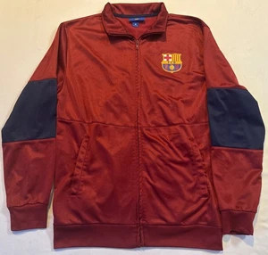 Barcelona Football Club Trainingsjacke Herren Medium Fußball Warm Up Full Zip - Bild 1 von 9