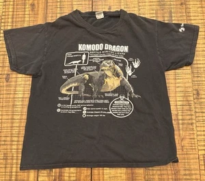 San Diego Zoo Kinder Komodo Dragon Shirt schwarz Gr. Medium - Bild 1 von 11