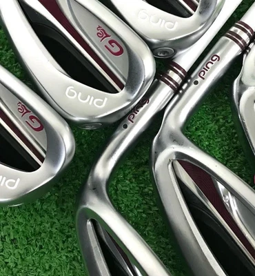 ◼️6pcs◼️ Ladies Ping Gle2 Iron Set 6clubs 7-9,W,U,S Shaft ULT240 J Flex L Women - Image 1 of 4