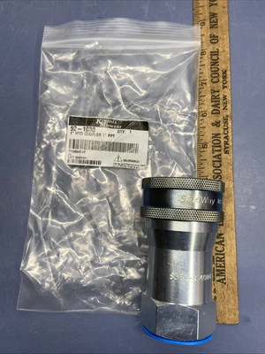New Safeway 1" Quick Coupler S565-8, Female Half (6601-16-16) 4000PSI - Image 1 of 4