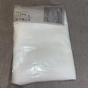 NUEVO Juego de 2 Paneles Descatalogados Ikea Lenda Blanco 55" x 98" 301.119.78 - Imagen 1 de 12