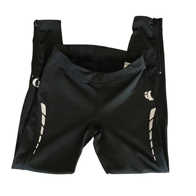 Pantalones deportivos Pearl Izumi Select para mujer talla mediana negros con cremallera al tobillo  Foto 1 de 4