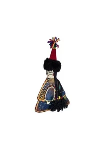 Doll Felt Handmade Embroidered Figure 9½" H  - Picture 1 of 6