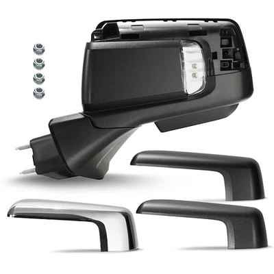 Driver Side Mirror w/Camera w/BSD For 2019-2025 Chevy Silverado 1500 16 Pins - Image 1 of 4