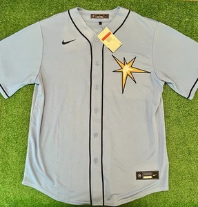 Tampa Bay Rays Wander Franco #5 Nike Men's Jersey Size L El Patron Authentic NWT - Picture 1 of 7