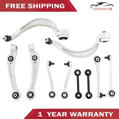 10pcs Front Control Arm and Ball Joint Assembly For 2013-2015 Audi A4 A5 RS5 S4 - Image 1 of 4