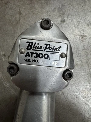 Blue Point AT300 3/8” Air Impact Wrench Gun, Hardly Used, Sold by Snap On - Image 1 of 3