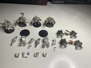Ork 40k Army - 5 x Meganobz, 4 x Burnaz, Boss Snikrot all metal OOP - Picture 1 of 5