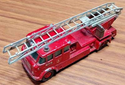 Vintage Matchbox Merryweather Fire Engine King Size No 15 Kent Fire Brigade - Image 1 of 4