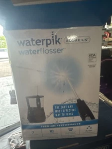 Waterpik WP-662 Aquarius Zahnseide Profi für Zähne, Zahnspange - Schwarz - Bild 1 von 4