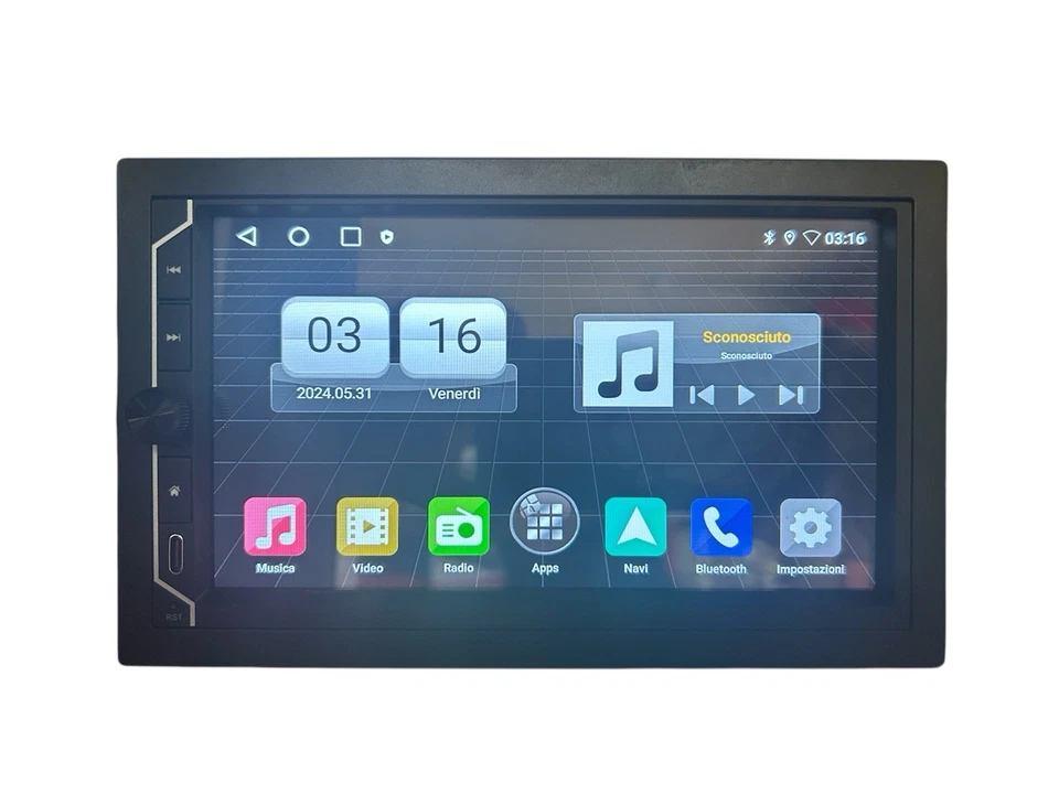 AUTORADIO ANDROID PHONOCAR VM003 - 6.75”  32gb ROM 2 Gb RAM  - Immagine 1 di 4