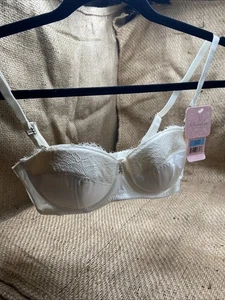 affinitas 3512 ivory bra 34DD Bridal White New With Tags Underwire - Picture 1 of 9