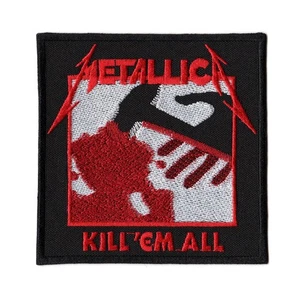 Metallica Kill 'Em All Patch | American Heavy Thrash Metal Hard Rock Band Logo - Picture 1 of 1