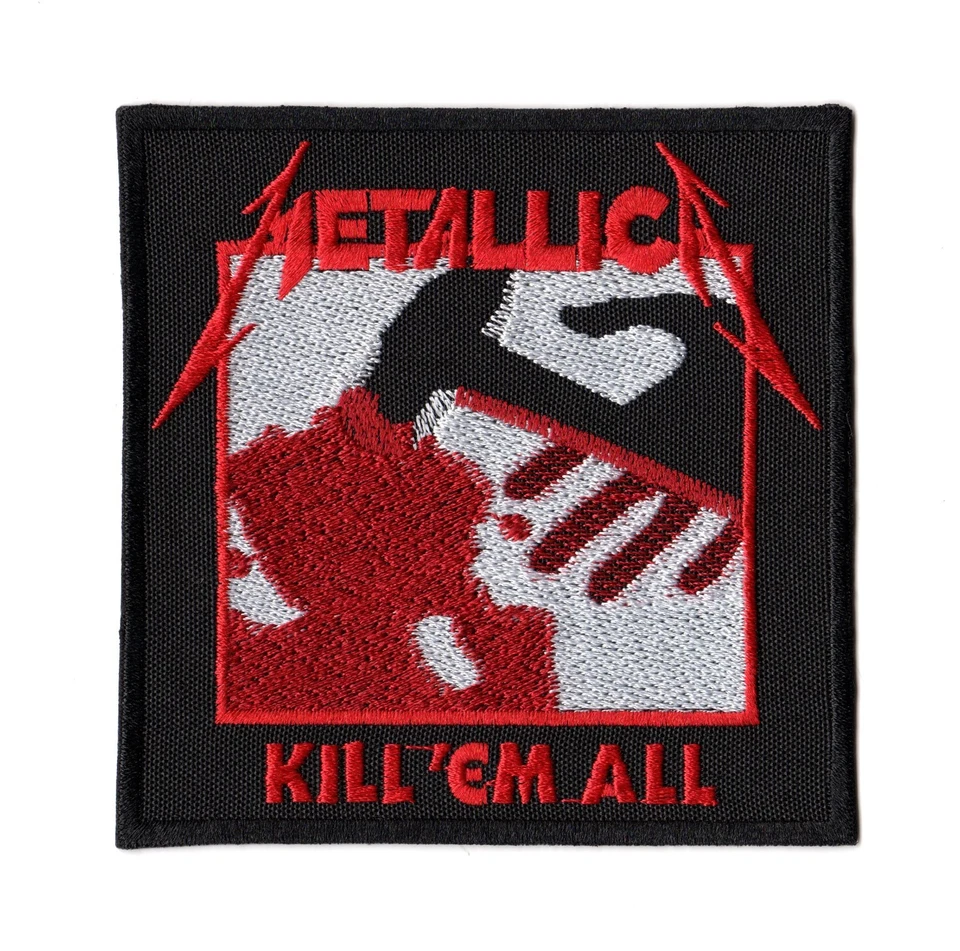 Metallica Kill 'Em All Patch | American Heavy Thrash Metal Hard Rock Band Logo - Image 1 of 1