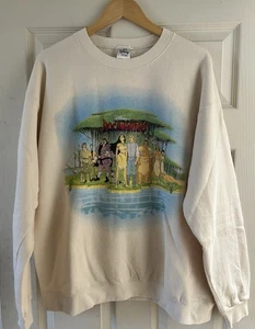 Disney Vintage 1995 Pocahontas Movie Promo Crewneck Sweater Size XL Sweatshirt - Picture 1 of 24