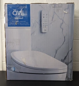 OVE - Enlight 16 in - Round - Smart Bidet Seat - White - Adjustable Temp - NOB - Picture 1 of 9