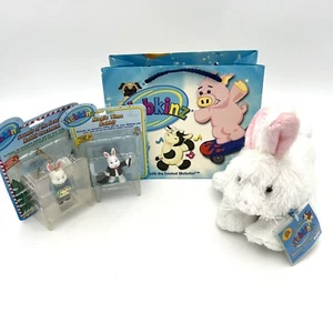 Webkinz Rabbit Magic Time Rabbit Figure + Sound of the Season Ornament + Bag - Picture 1 of 14
