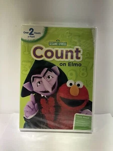 Sesame Street: Count on Elmo (DVD) Factory Sealed, Rips In Wrapping, S19 - Picture 1 of 3