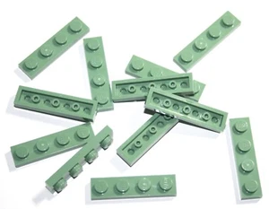 12x LEGO®  Platte 1x4 3710 NEU sandgrün sand green - Picture 1 of 1