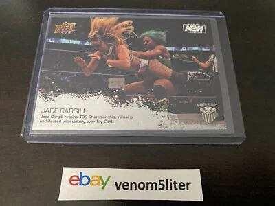 2022 Upper Deck ePack AEW WRESTLING Match Dated Moments REVOLUTION Base Card 2 - Image 1 of 2