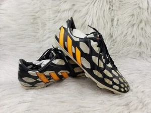 ADIDAS Predator Absolado Orange Black Soccer Cleats Mens US 6 FR 38.66 - Picture 1 of 6