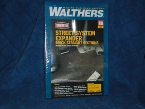 WALTHERS CORNERSTONE SERIES HO SCALE #933-3156 STREET EXPANDER BRICK SECTIONS - Picture 1 of 2