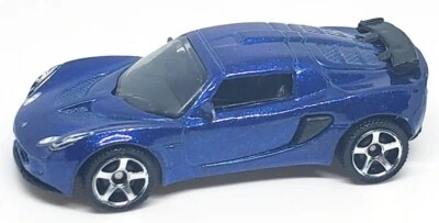 2014 MATCHBOX EXOTICS '06 LOTUS EXIGE BLUE 1:56 DIECAST 2 3/4" CAR W/ BLACK - Image 1 of 4