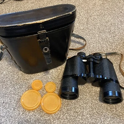 Tecnar By Swift 10x50 Binoculars & Case & Lense Covers Sports Hiking Bird Watch - Image 1 of 4