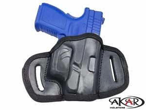 XD 40 Subcompact Right Hand OWB Open Top Quick Draw Belt Holster, Akar - Picture 1 of 3