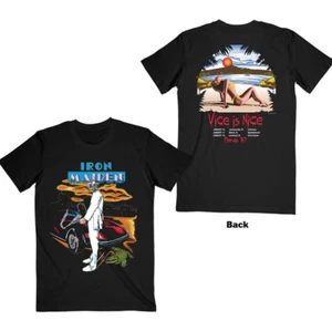 Iron Maiden Vice Is Nice Unisex T-Shirt Double Sided - Picture 1 of 1