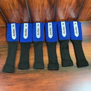 Tour Edge Rescue Iron Headcovers Blue Sock Cover 2 3 5 8 9 PW *PICK YOUR CHOICE* - Picture 1 of 3