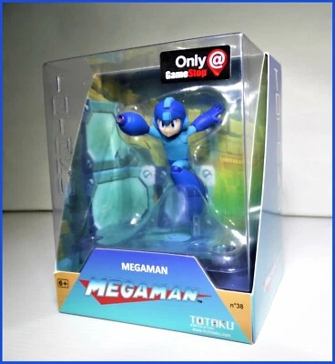 Mega Man MegaMan figure limited TOTAKU N° 38 First Edition RARA Capcom GAME STOP - Immagine 1 di 4